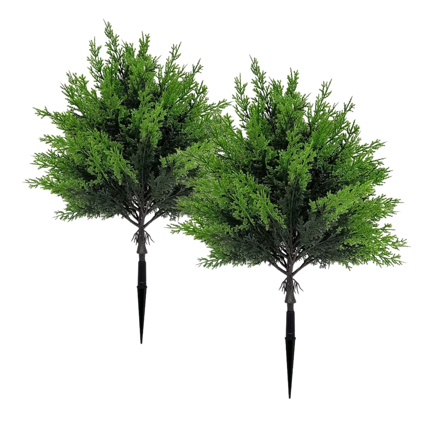 Dracaena Marginata - قطعتان من الخضرة الاصطناعية الخارجية -