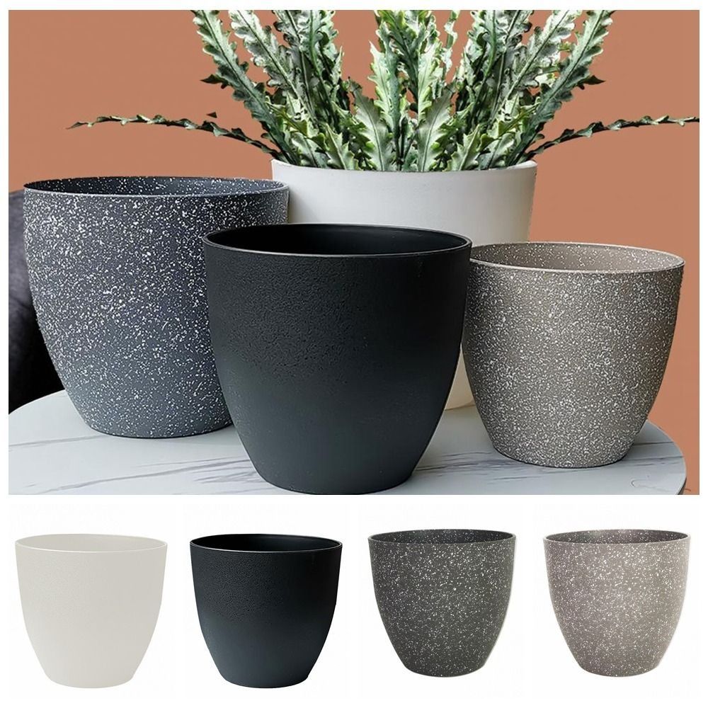 Aloe Vera Pot - متجمد تقليد أواني الزهور الحجرية البستنة