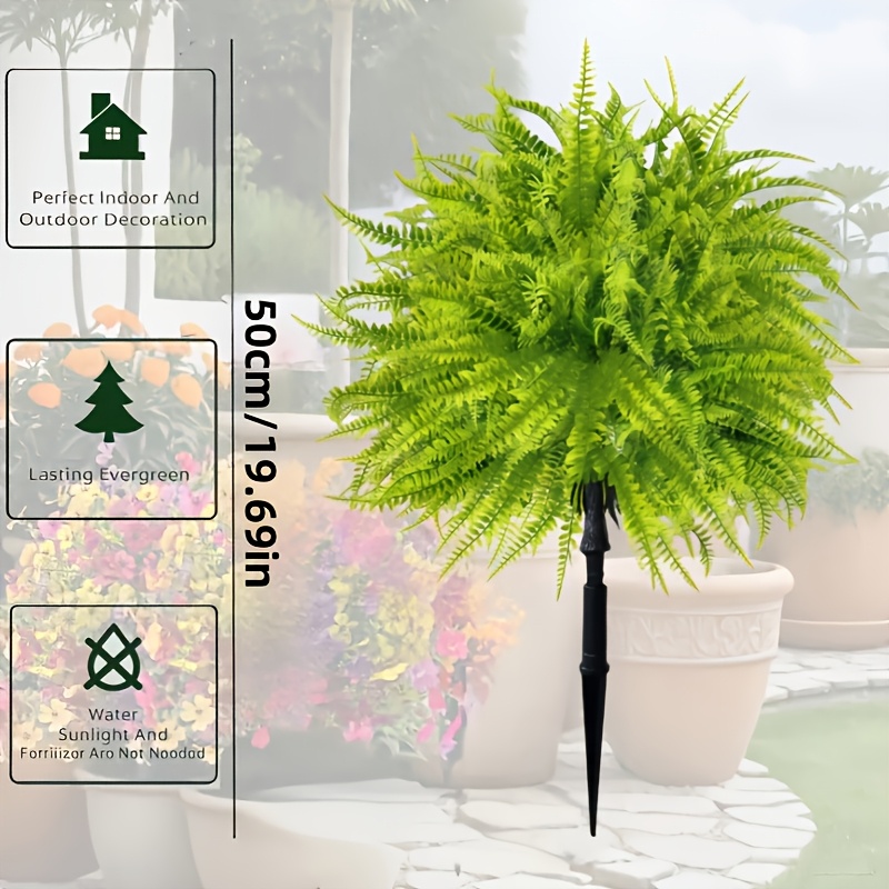 قطعتان - 44 سم، نبات سرخس صناع - مراجعة Dracaena Marginata وسعره