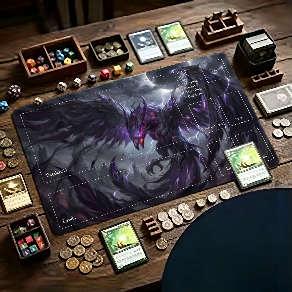 بساط لعب ألعاب البطاقات TCG بت - مراجعة Tradescantia Purple وسعره